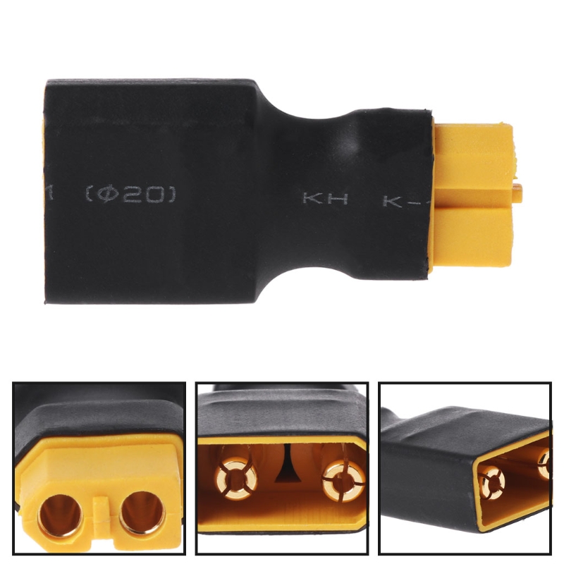 Adaptador XT90 Macho a XT60 He - Drone Gimbal Controller reseña y precio